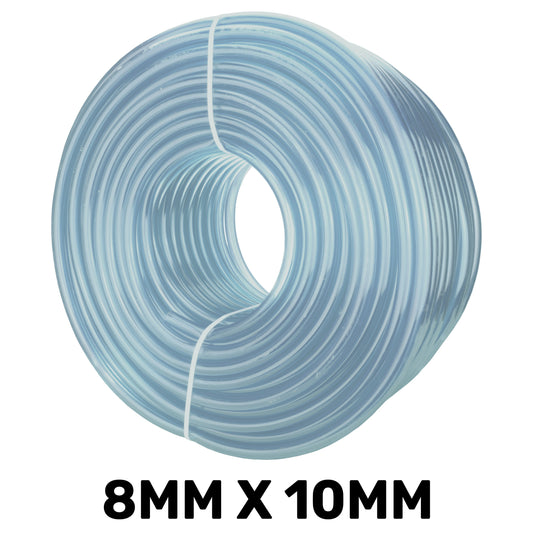Clear PVC Pipe 8mm*10mm - Best4Trade-Retail Tech Hose & Fittings