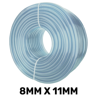 Clear PVC Pipe 8mm*11mm - Best4Trade-Retail Tech Hose & Fittings