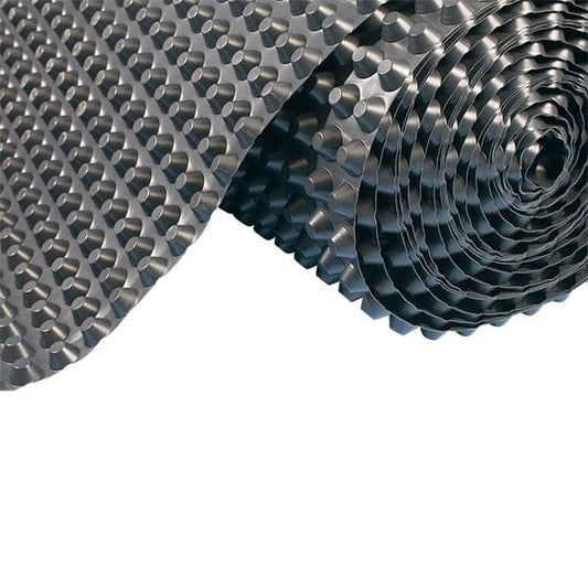 20mm Stud Membrane - Black - Biokil Crown - High-Capacity Cavity Drainage Membrane - DIY Refurb Cavity Drainage Membranes