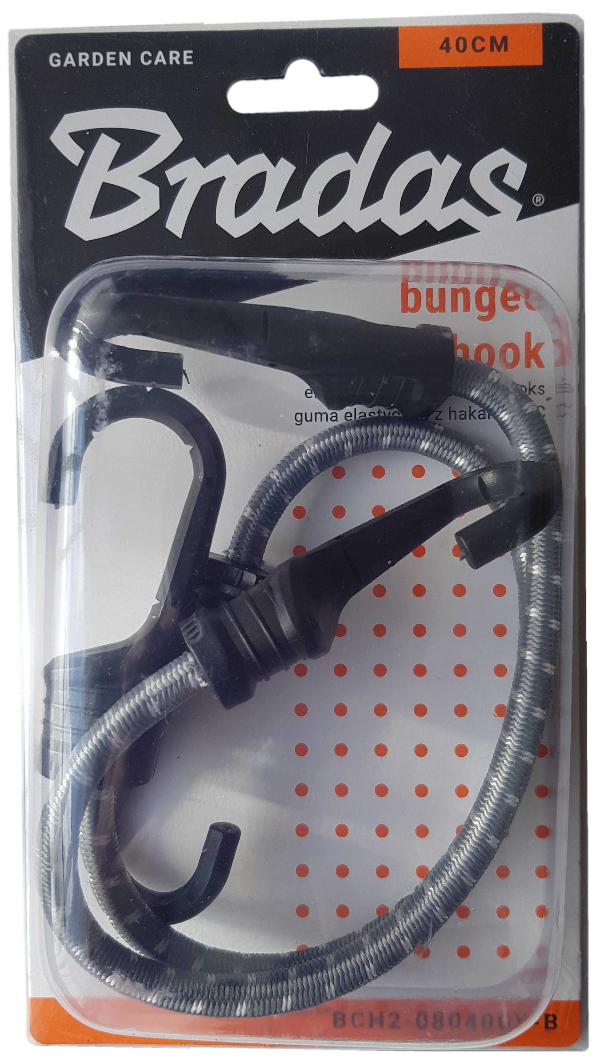 Bungee Cord Hook with PVC-coated Metal Hooks 40cm - Best4Trade-Retail OTHER