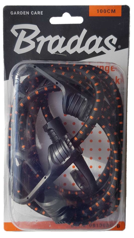 Bungee Cord Hook with PVC-coated Metal Hooks 100cm - Best4Trade-Retail OTHER