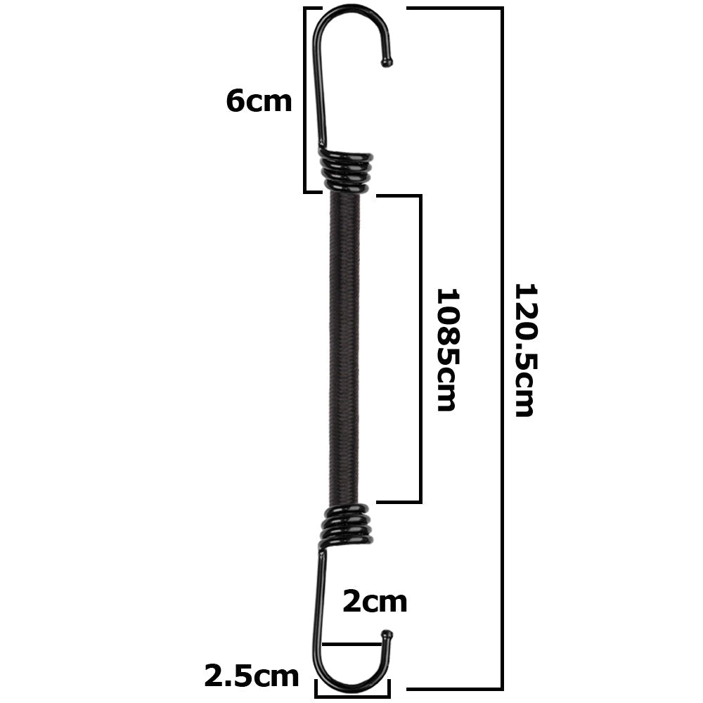 Bungee Cord Hook Metal 120cm - Best4Trade-Retail Tarpaulins
