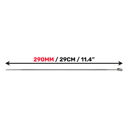 Stainless Steel Cable Ties 4.6mm x 290mm - Best4Trade-Retail Cable ties