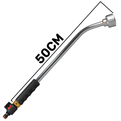 50cm Garden Watering Lance with Quick Connect Valve (Black) - Best4Trade-Retail Garden watering