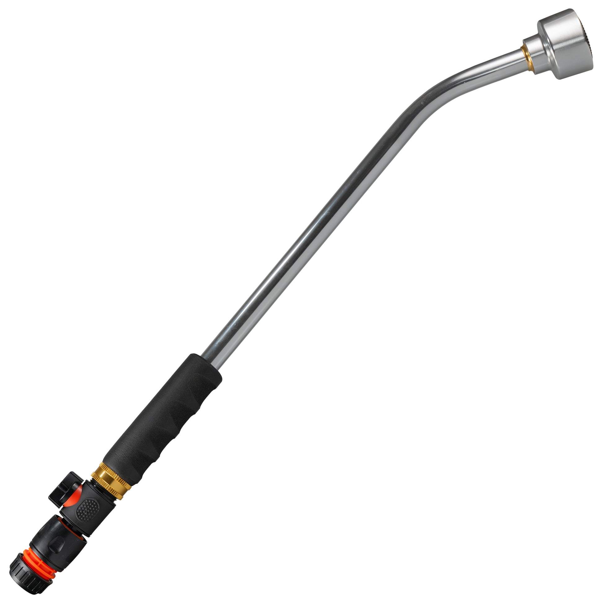 50cm Garden Watering Lance with Quick Connect Valve (Black) and Hose Connector - Best4Trade-Retail Garden watering