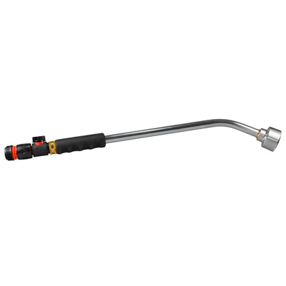 50cm Garden Watering Lance with Quick Connect Valve (Black) and Hose Connector - Best4Trade-Retail Garden watering