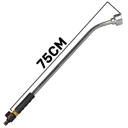 75cm Garden Watering Lance with Quick Connect Valve (Black) - Best4Trade-Retail Garden watering