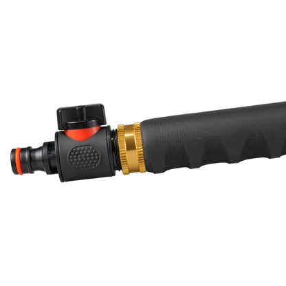 90cm Garden Watering Lance with Quick Connect Valve (Black) - Best4Trade-Retail Garden watering