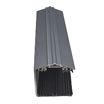 Capex 50 Gable End Bar & gasket (3m)- Anthracite Grey - B4L Roofing