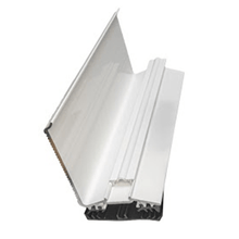 Load image into Gallery viewer, Capex 50 Wall Flashing Bar &amp; Gasket (3m) - White - B4L Roofing
