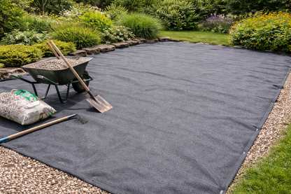 Weed Prevention Woven Geotextile Membrane 2.25m Width – Heavy Duty Weed Control Fabric