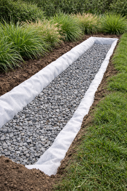 Landscaping Non-Woven Geotextile Membrane 1.1m Width – Larger Cut Lengths