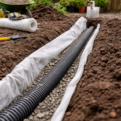 Landscaping Non-Woven Geotextile Membrane 2.25m Width – Smaller Cut Lengths