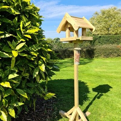 Churnet Valley Bird Table with House - Churnet Valley
