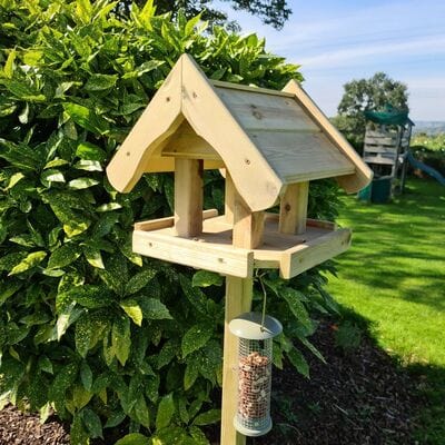 Churnet Valley Bird Table with House - Churnet Valley