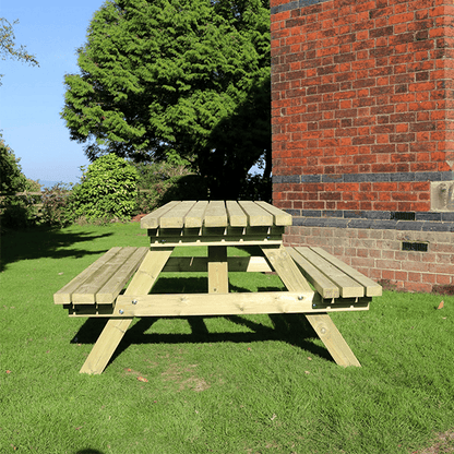 Churnet Valley Deluxe Picnic Table 1.5m - Churnet Valley