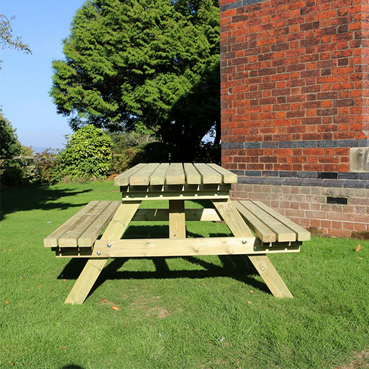 Churnet Valley Deluxe Picnic Table 1.5m - Churnet Valley