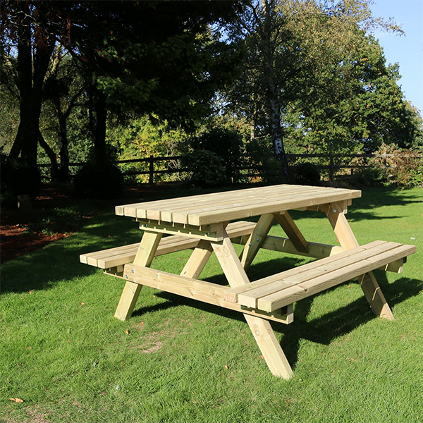 Churnet Valley Deluxe Picnic Table 1.8m - Churnet Valley