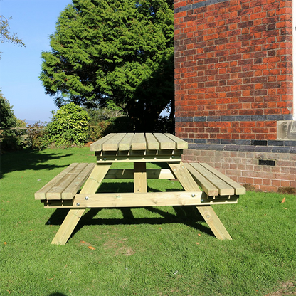 Churnet Valley Deluxe Picnic Table 1.8m - Churnet Valley