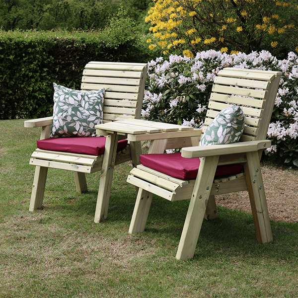 Churnet Valley Ergo Love Seats - Churnet Valley Outdoor & Garden
