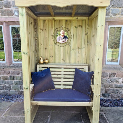 Churnet Valley Four Seasons 2 Seat Arbour - Churnet Valley