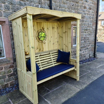 Churnet Valley Four Seasons 3 Seat Arbour - Churnet Valley