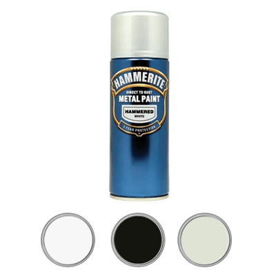 Hammerite Direct to Rust Hammered Finish Aerosol 400ml - All Colours - Hammerite
