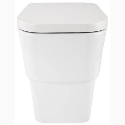 Cubix Back to Wall Toilet (suitable for concealed cisterns) - Aqua Bathrooms