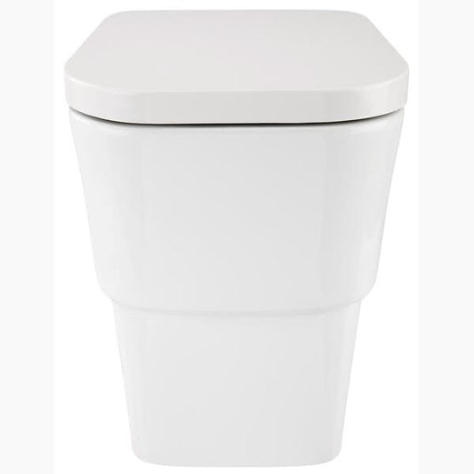 Cubix Back to Wall Toilet (suitable for concealed cisterns) - Aqua Bathrooms