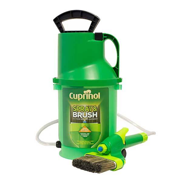 Cuprinol Spray and Brush 2-in-1 Pump Sprayer - Cuprinol