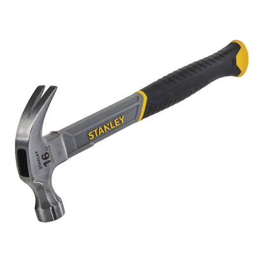 Curved Claw Hammer Fibreglass Shaft - Build4less.co.uk