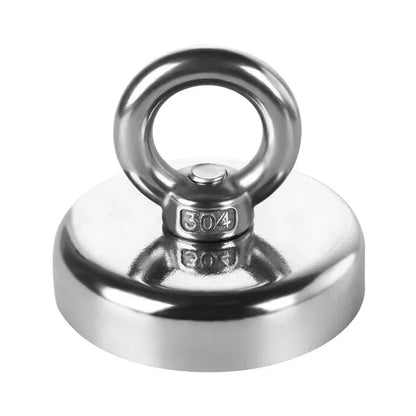 Magnet Fishing Neodymium Magnet 60mm - 115kg Pull - Magnets Direct Listing