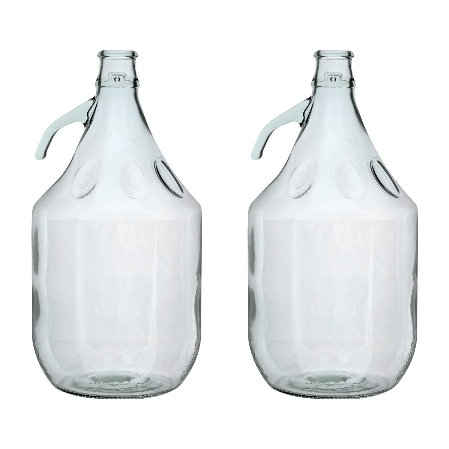 Glass Demijohn 5L 2 Pack Plain - Best4Trade-Retail Costwise Home Brewing