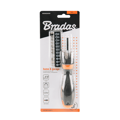Screwdriver with Multi-Bit Set - Best4Trade-Retail Garden tools & Accesories