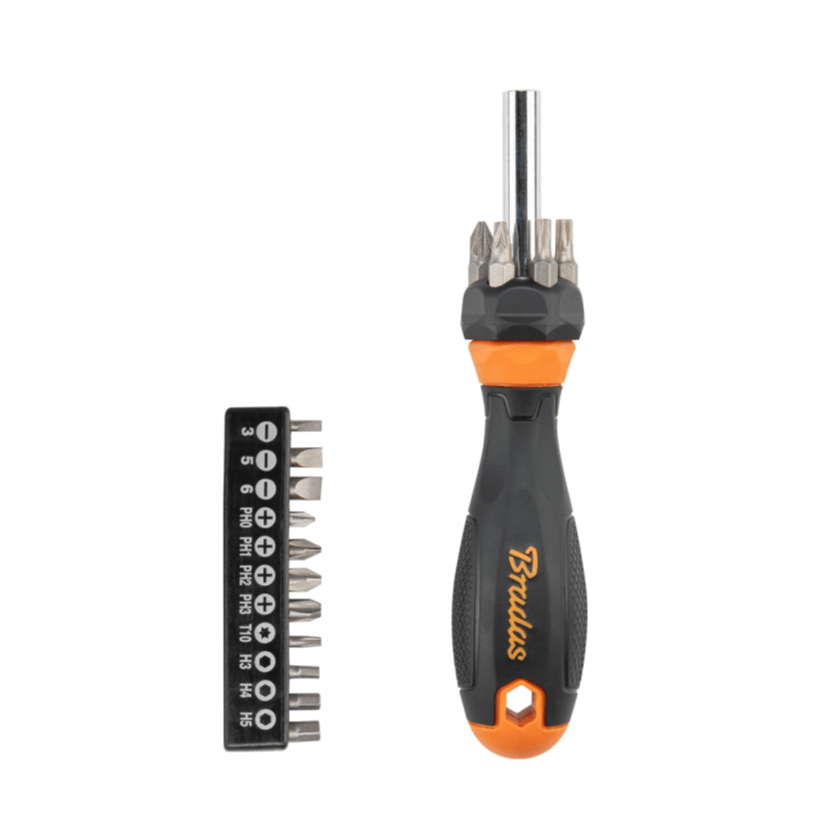 Screwdriver with Multi-Bit Set - Best4Trade-Retail Garden tools & Accesories