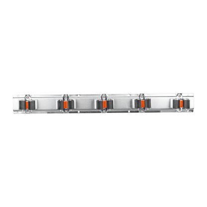 Wall Mount Tool Holder Rail - Roller Grip Design (5 Handles) - Best4Trade-Retail Garden tools & Accesories