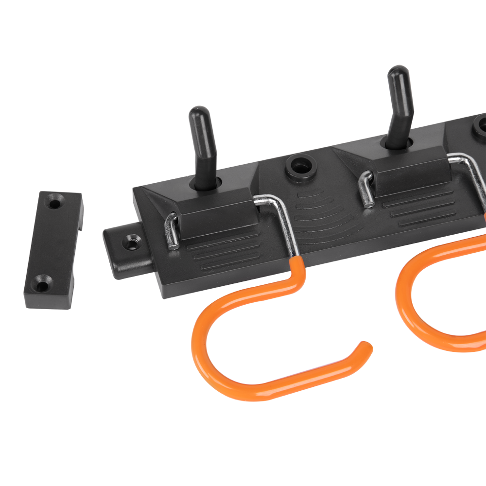 Tool Rail with Adjustable Peg Hooks and S Hanging Hooks - Best4Trade-Retail Garden tools & Accesories