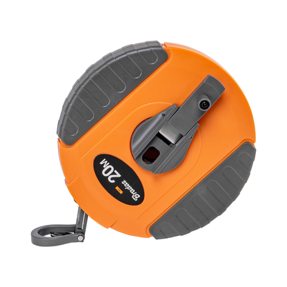 Fibreglass Coiled Tape Measure 13mm Wide Black/Orange (20m-50m) - Best4Trade-Retail Garden tools & Accesories