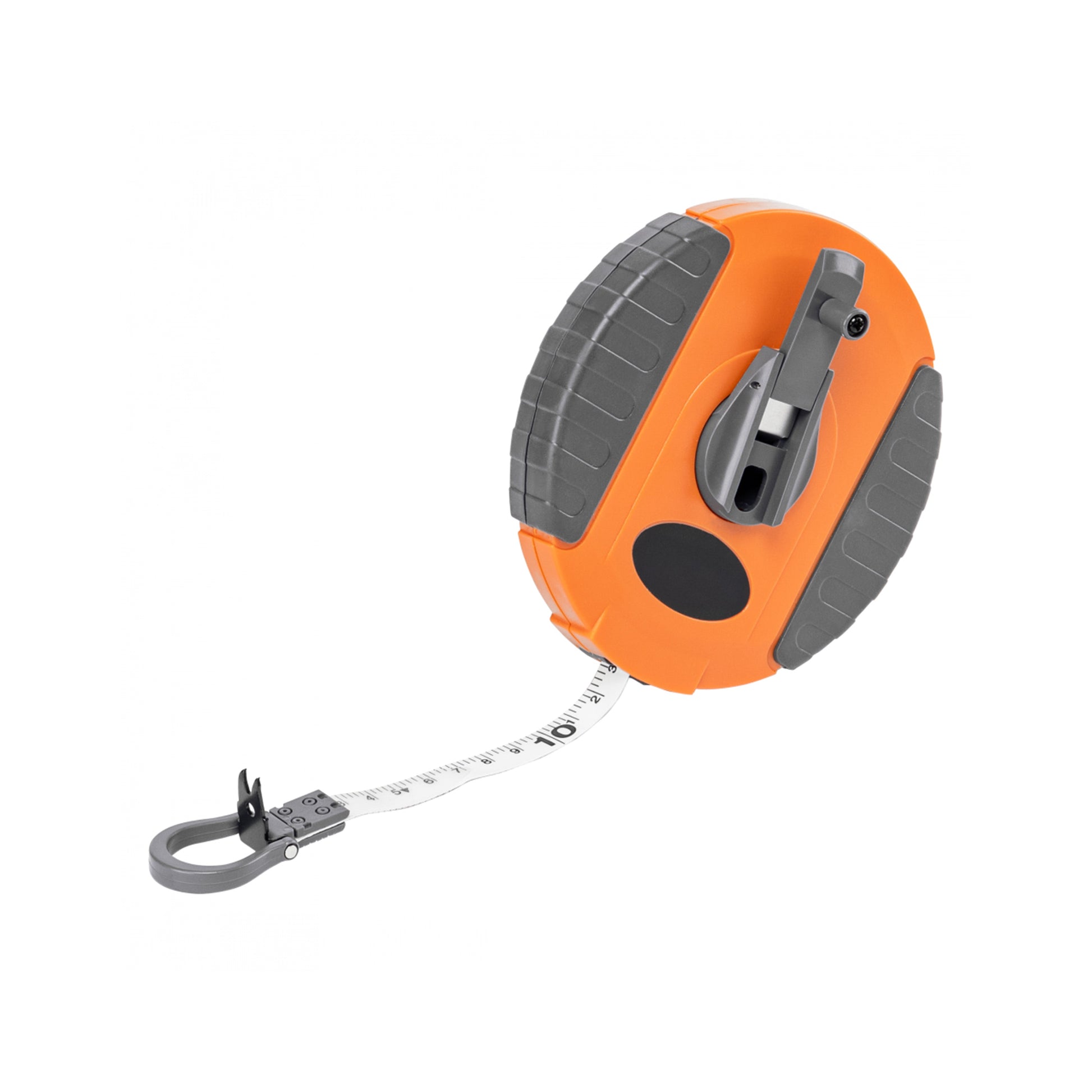 Fibreglass Coiled Tape Measure 13mm Wide Black/Orange (20m-50m) - Best4Trade-Retail Garden tools & Accesories