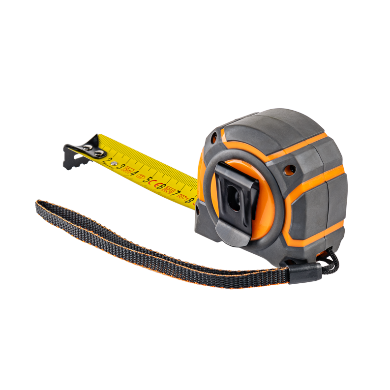 Snap Tape Measure 25mm Wide with Belt Clip (5m-10m) - Best4Trade-Retail Garden tools & Accesories