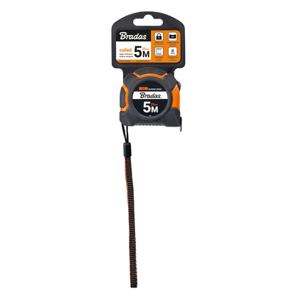 Snap Tape Measure 25mm Wide with Belt Clip (5m-10m) - Best4Trade-Retail Garden tools & Accesories