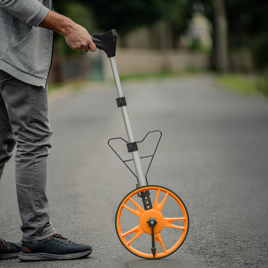 Measuring Wheel with Digital Counter and Telescopic Handle - Best4Trade-Retail Garden tools & Accesories