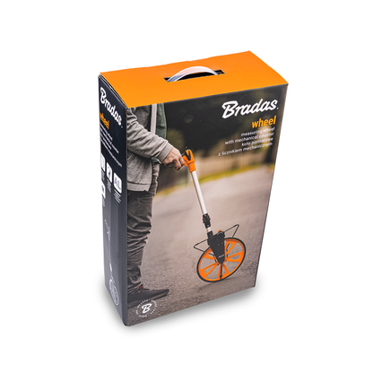 Measuring Wheel with Mechanical Counter and Folding Handle - Best4Trade-Retail Garden tools & Accesories