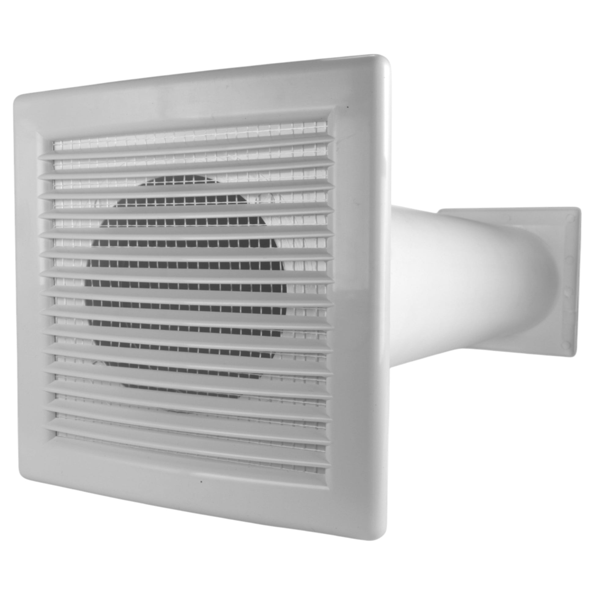 Through Wall Ventilation Kit DL0163 Louvre Vent with Graphite External Vent - Best4Trade-Retail OTHER