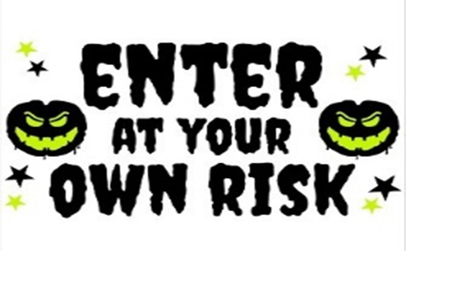 Doormat 60cm x 40cm - 'Enter At Your Own Risk' - Best4Trade-Retail Garden watering