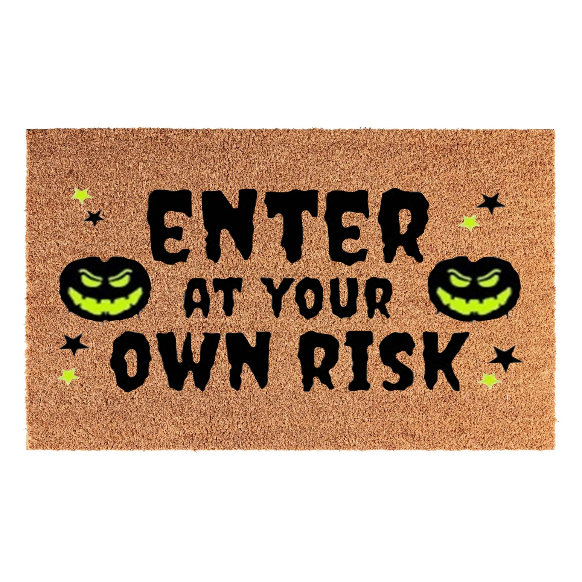 Doormat 60cm x 40cm - 'Enter At Your Own Risk' - Best4Trade-Retail Garden watering