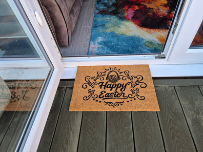 Doormat 60cm x 40cm - 'Happy Easter' - Best4Trade-Retail Garden watering