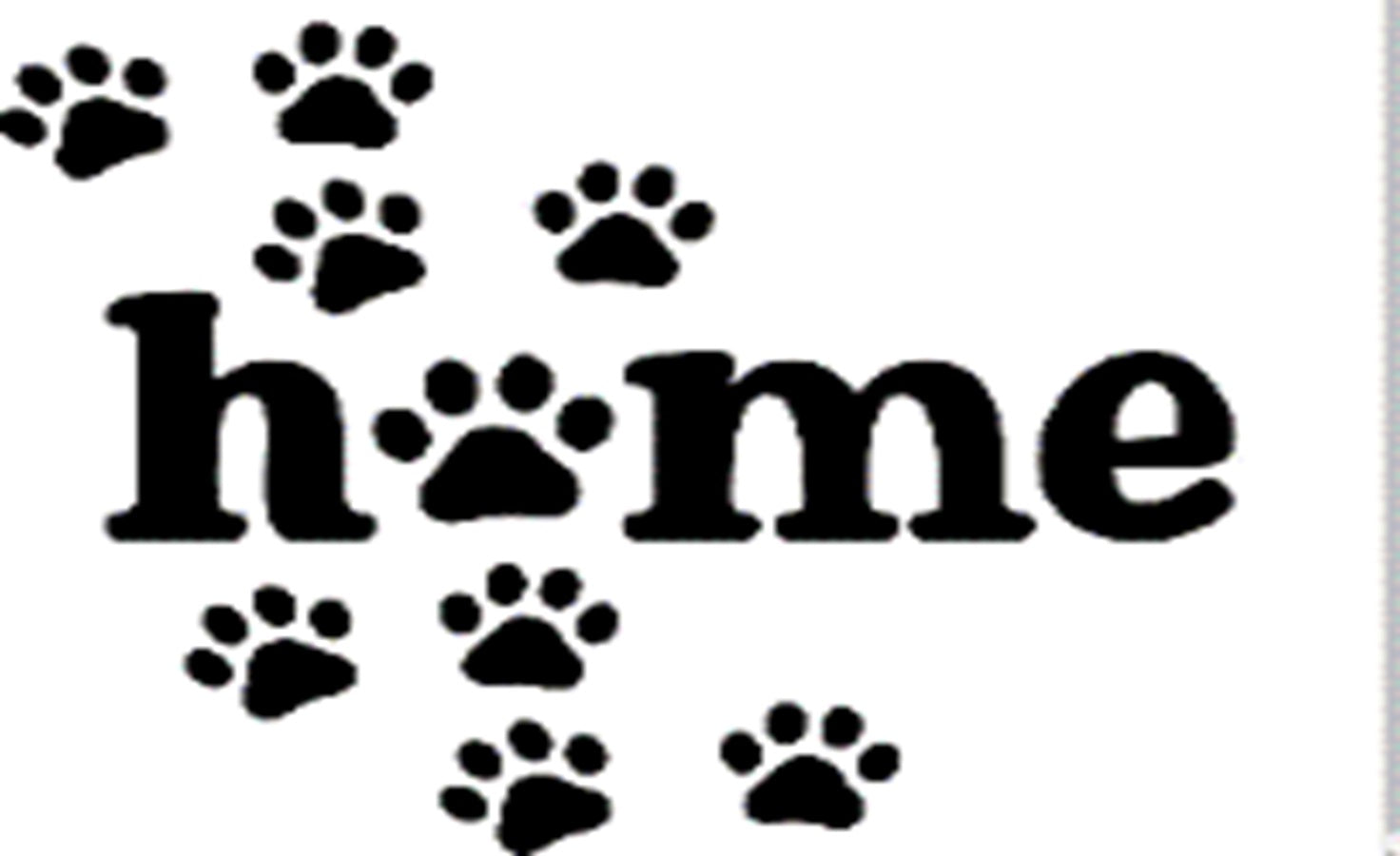Doormat 60cm x 40cm - 'Home' (Paws) - Best4Trade-Retail Garden watering