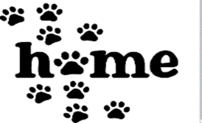 Doormat 60cm x 40cm - 'Home' (Paws) - Best4Trade-Retail Garden watering