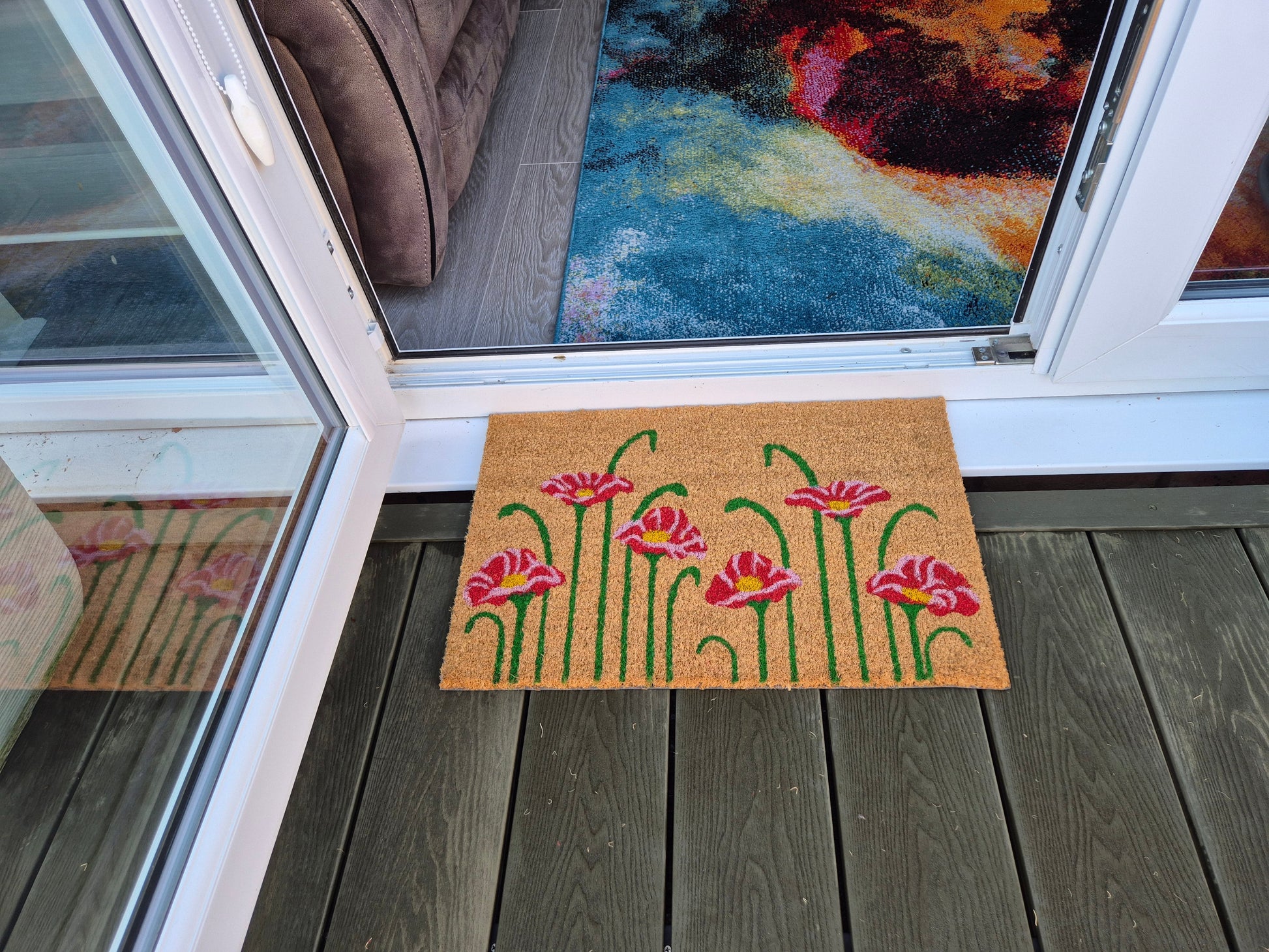 Doormat 60cm x 40cm - Poppy - Best4Trade-Retail Garden watering